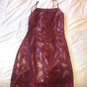 Urban Outfitters red mini dress